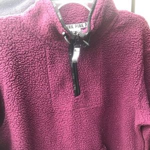 VS PINK Sherpa pullover